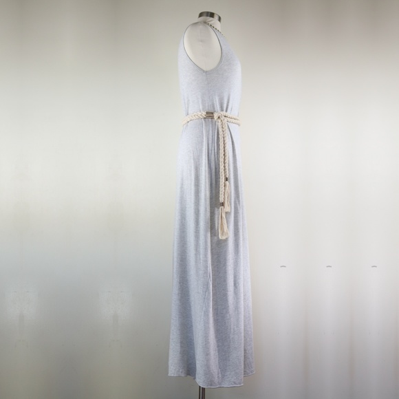 Zara Gray Maxi A-Line M Dress - Picture 2 of 8